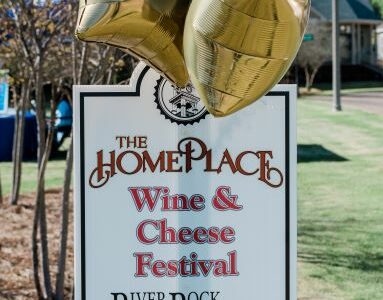 Wine and cheese sign