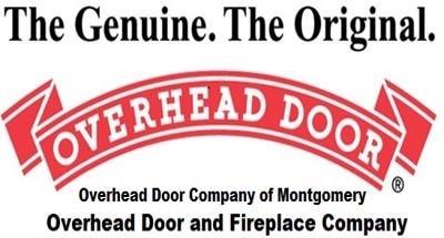 Overhead Door & Fireplace